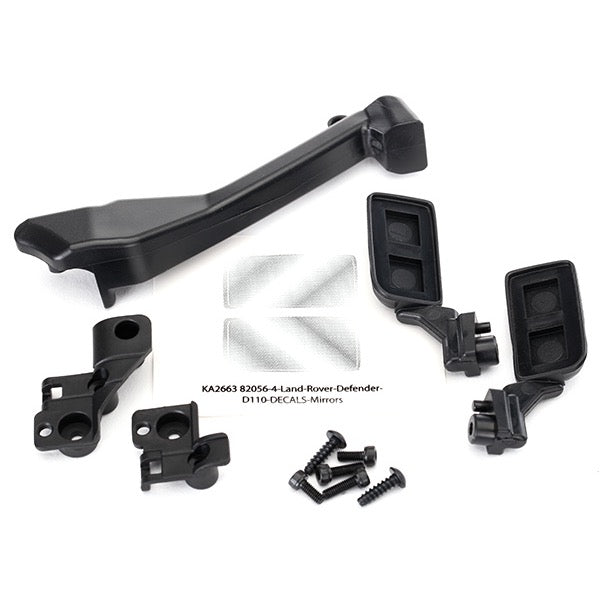 Traxxas 8020 Mirrors Side L/R Snorkel Mount Harware
