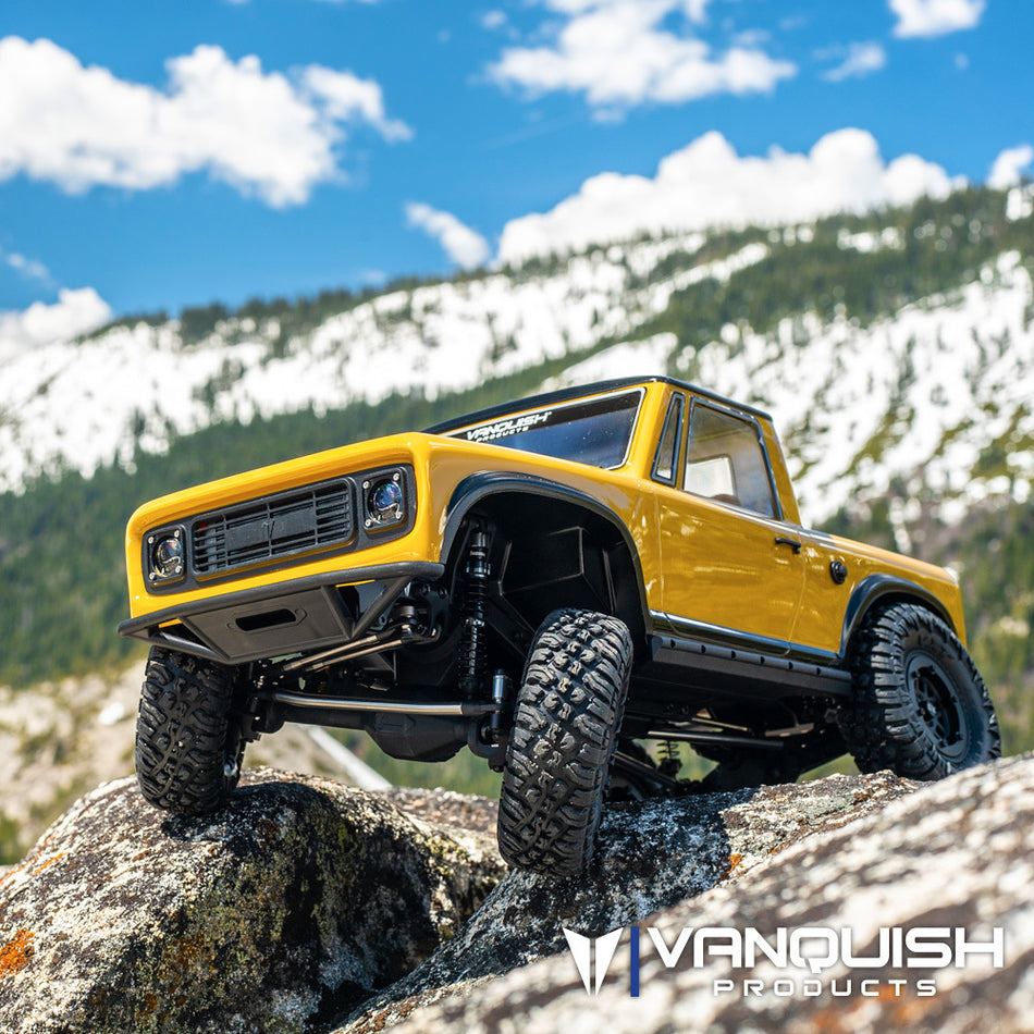 Vanquish VS4-10 Pro Black Anodized Origin Halfcab 1/10 RC Rock Crawler Kit VPS09004