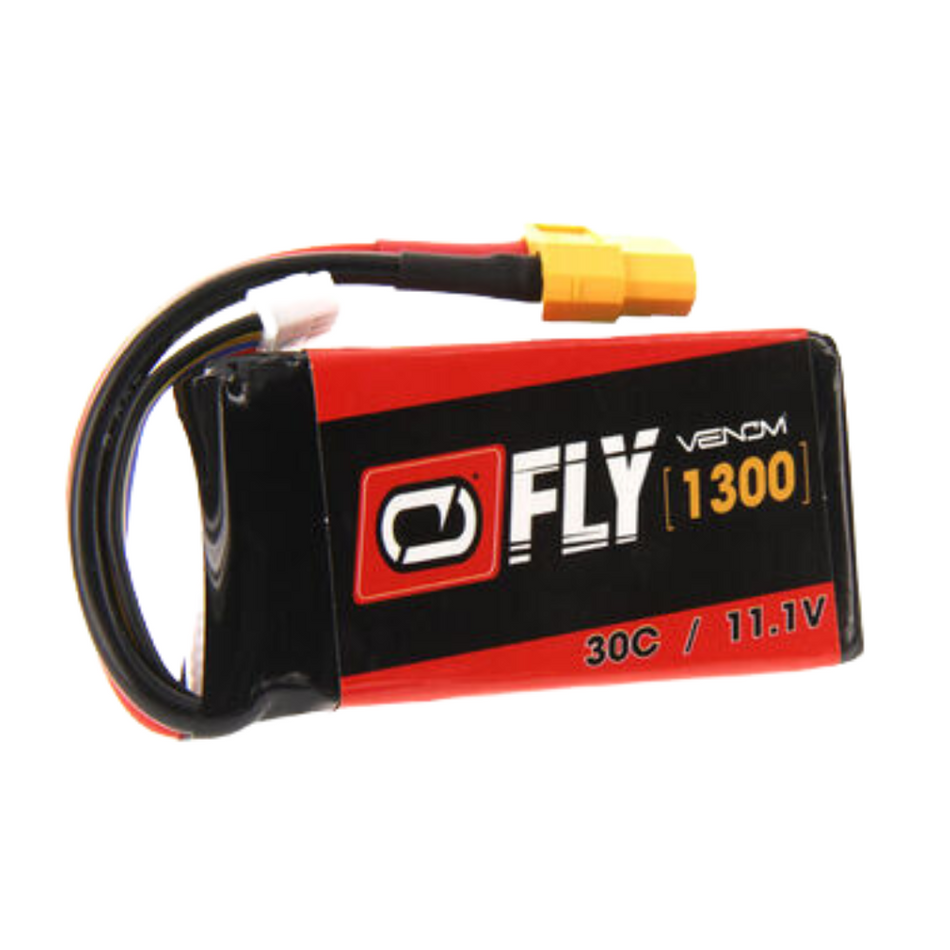 Venom Fly 1300mAh 11.1V 3S 30C LiPo Battery XT60 25028