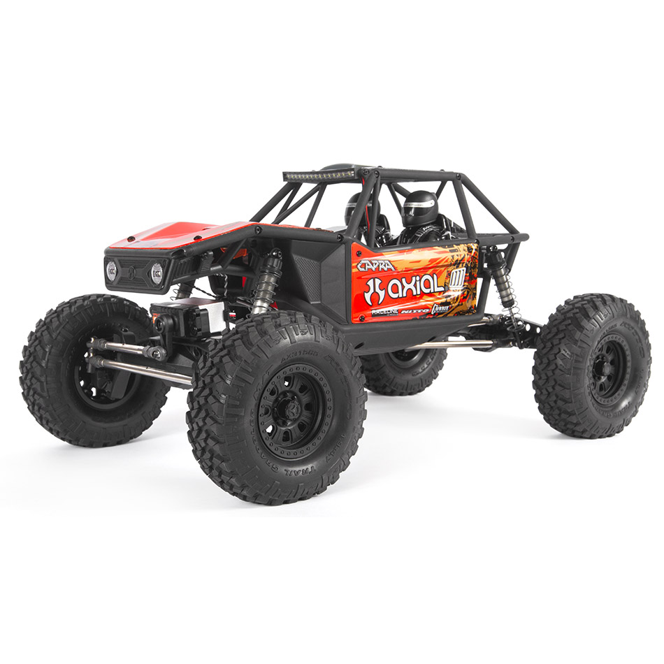 Axial Capra 1.9 UTB RC Rock Crawler, RTR, Red AXI03000T1