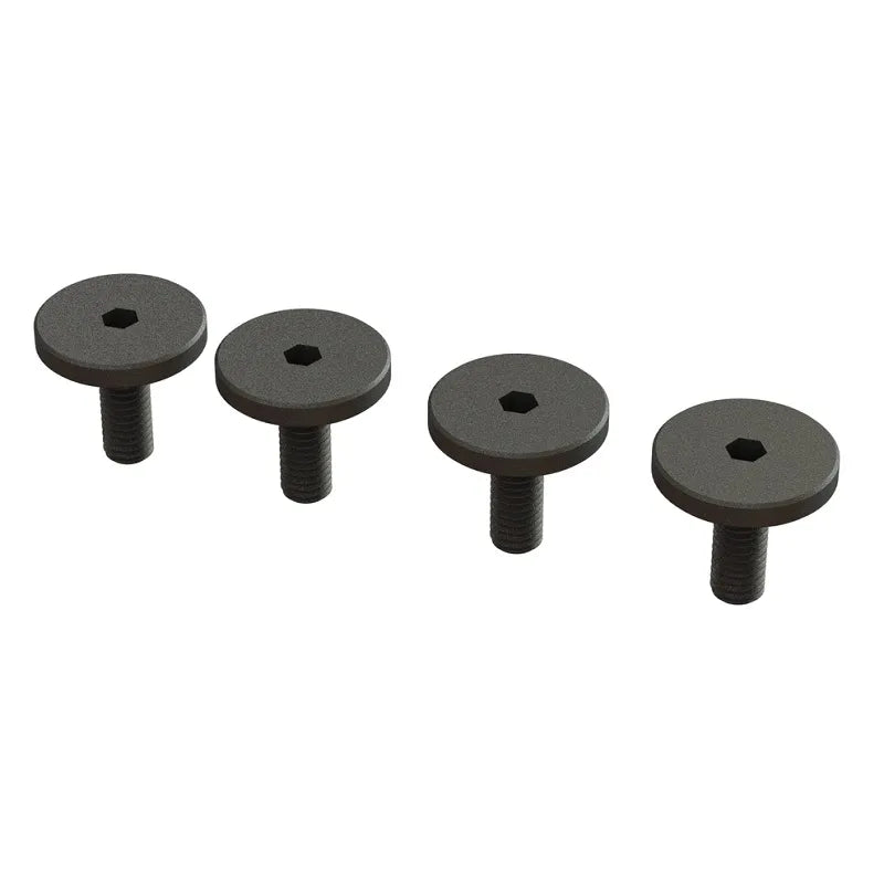 Arrma Large Head Screw M3x8mm, 4pcs, AR727308 (*Replaced by ARA727310)