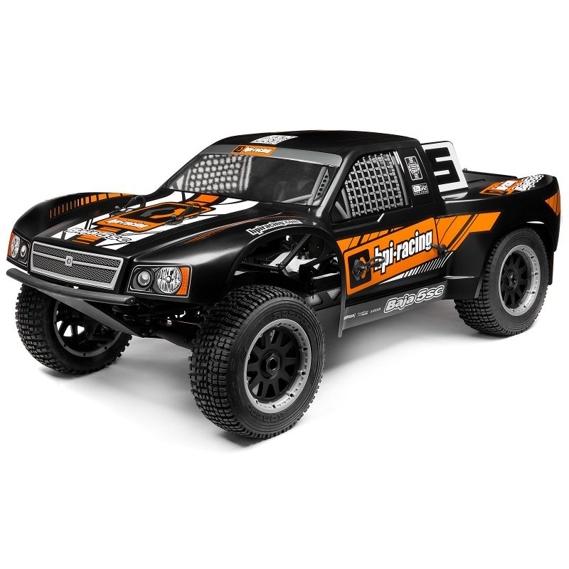 HPI 110675 Baja 5SC-1 Truck Painted Body (Matte Black)*