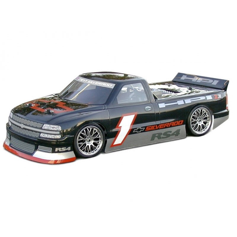 HPI Chevy Silverado Truck 1/10th Clear Body Shell 200mm 7401 – OZRC