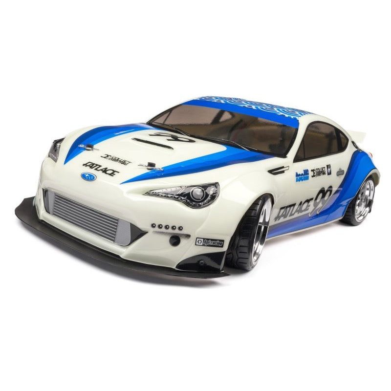 HPI 114644 Fatlace Subaru Brz Body Painted White 200mm*