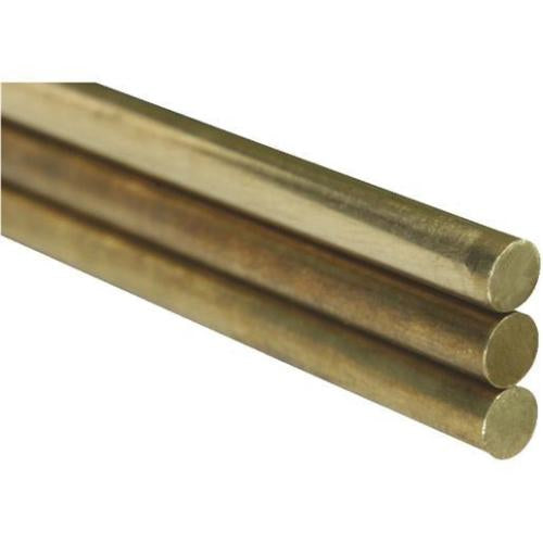 K&S Metals 1161 3/32 DIA Solid Brass Rod