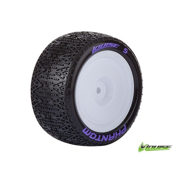 Louise 3180VWAR 1/10 E-Phantom Buggy 4WD Rear Tyre 2pc