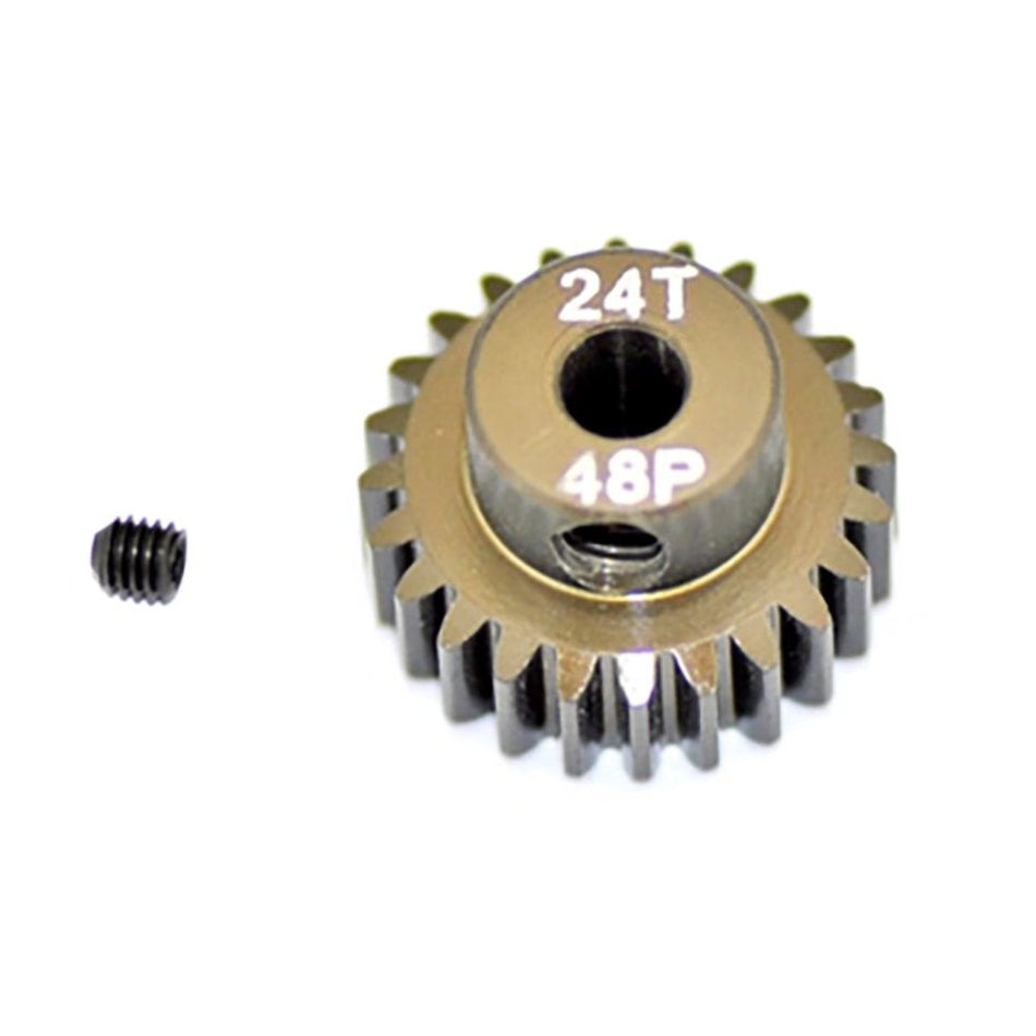 Arrowmax 24T Pinion Gear 48P 7075 Hard Alloy AM-348024