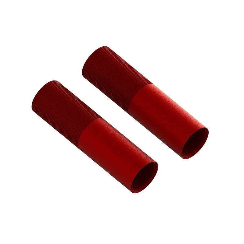 Arrma Aluminium Shock Body, 24x88mm, Red, 2pcs, 8S BLX, AR330577