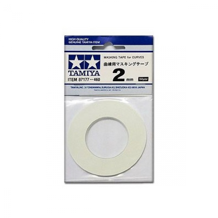 Tamiya 2mm Painting Masking Tape for Curves 87177