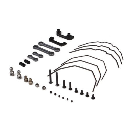 TLR 334006 Sway Bar Kit Front and Rear 24