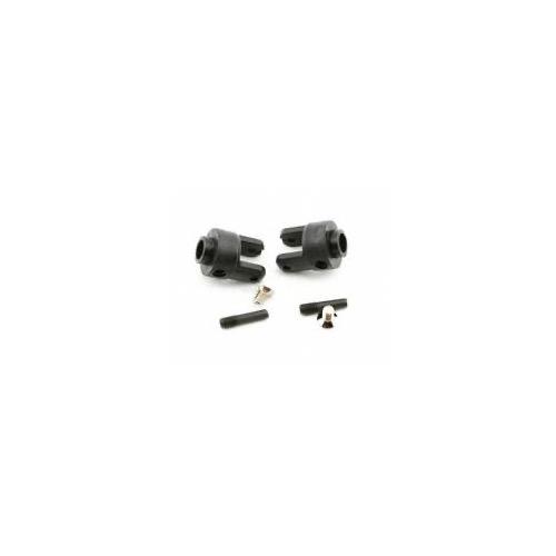 Traxxas 4628R Differential Output Yokes Black VXL 2pc