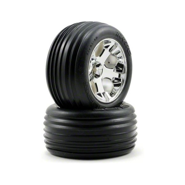 Traxxas 3771 Front Alias Tyres on All-Star Wheels 2.8 2pcs