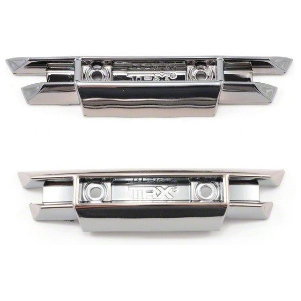 Traxxas 5335x Bumpers Front and Rear Black Chrome