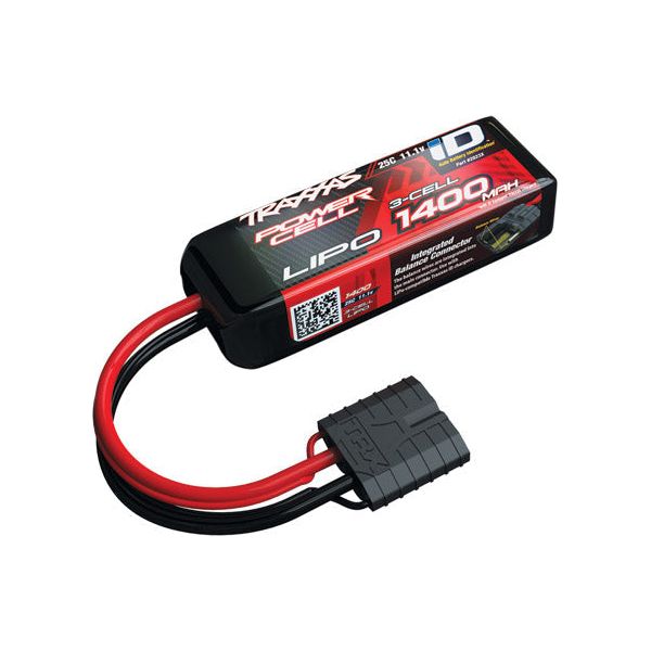 Traxxas Power Cell 11.1V 1400mAh 25C iD LiPo Battery 2823X