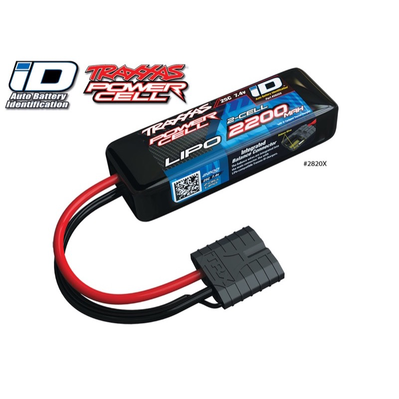 Traxxas 2820X 2200mAh 7.4V 2-cell 25C LiPo Battery