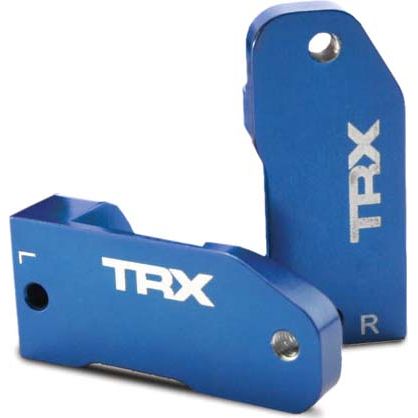 Traxxas 3632A Caster Blocks L and R 30-D EG Blue Anodized 6061