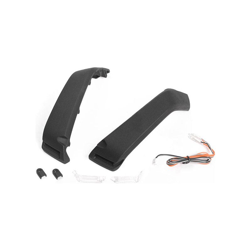 Fender Flare Set W/ Lights + LED Lighting System for Axial 1/10 SCX10 III Jeep (Gladiator/Wrangler)